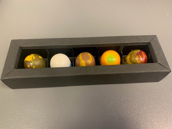 Eigengemaakte bonbons 5 stuks